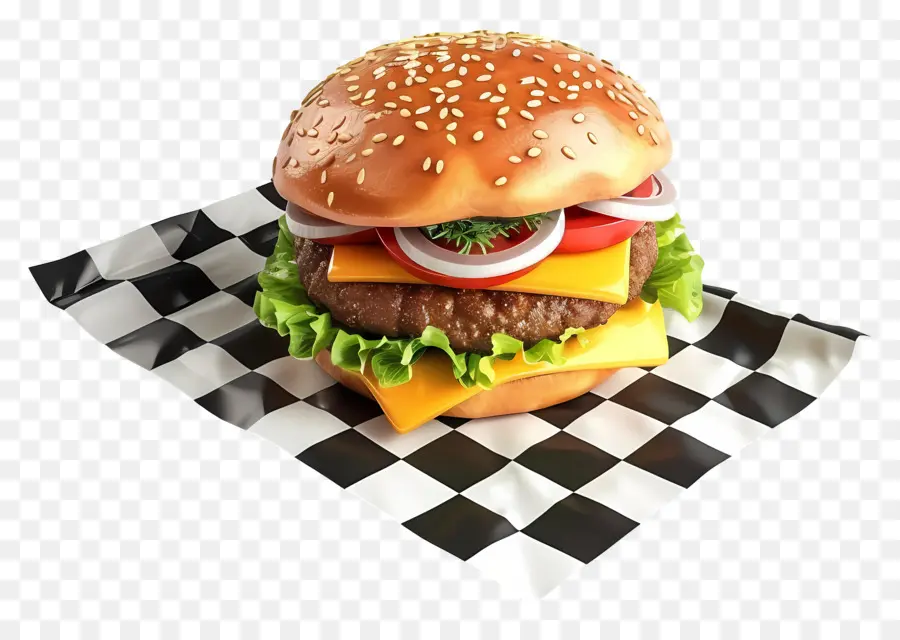 X Burger，Hambúrguer PNG