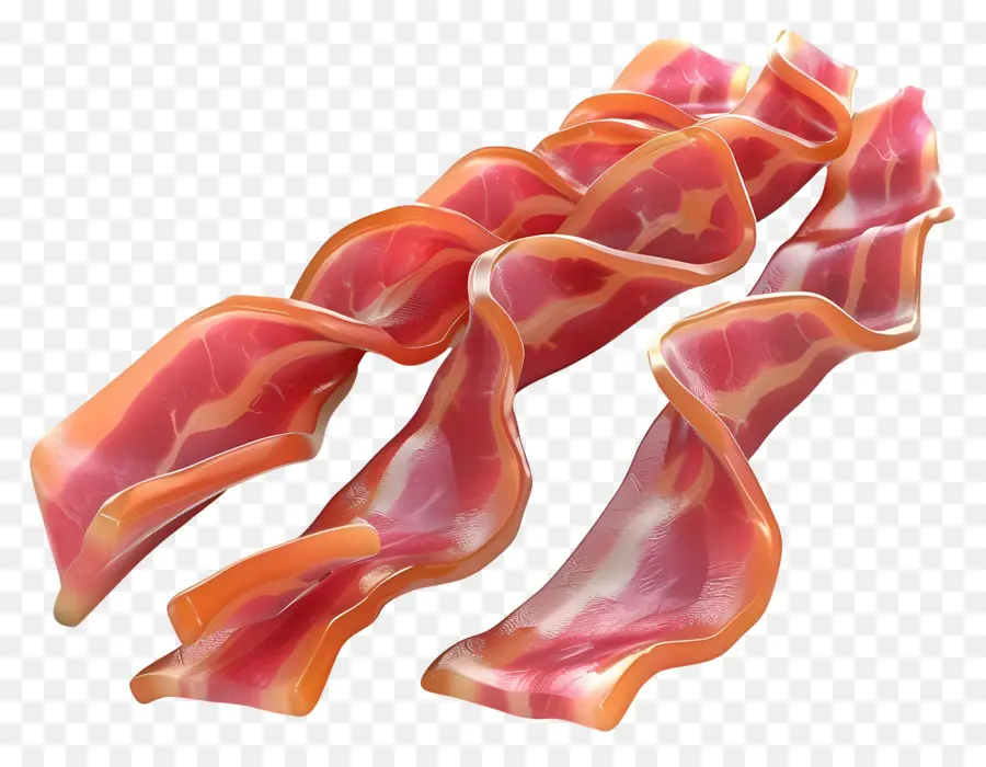 Tiras De Bacon，Bacon PNG