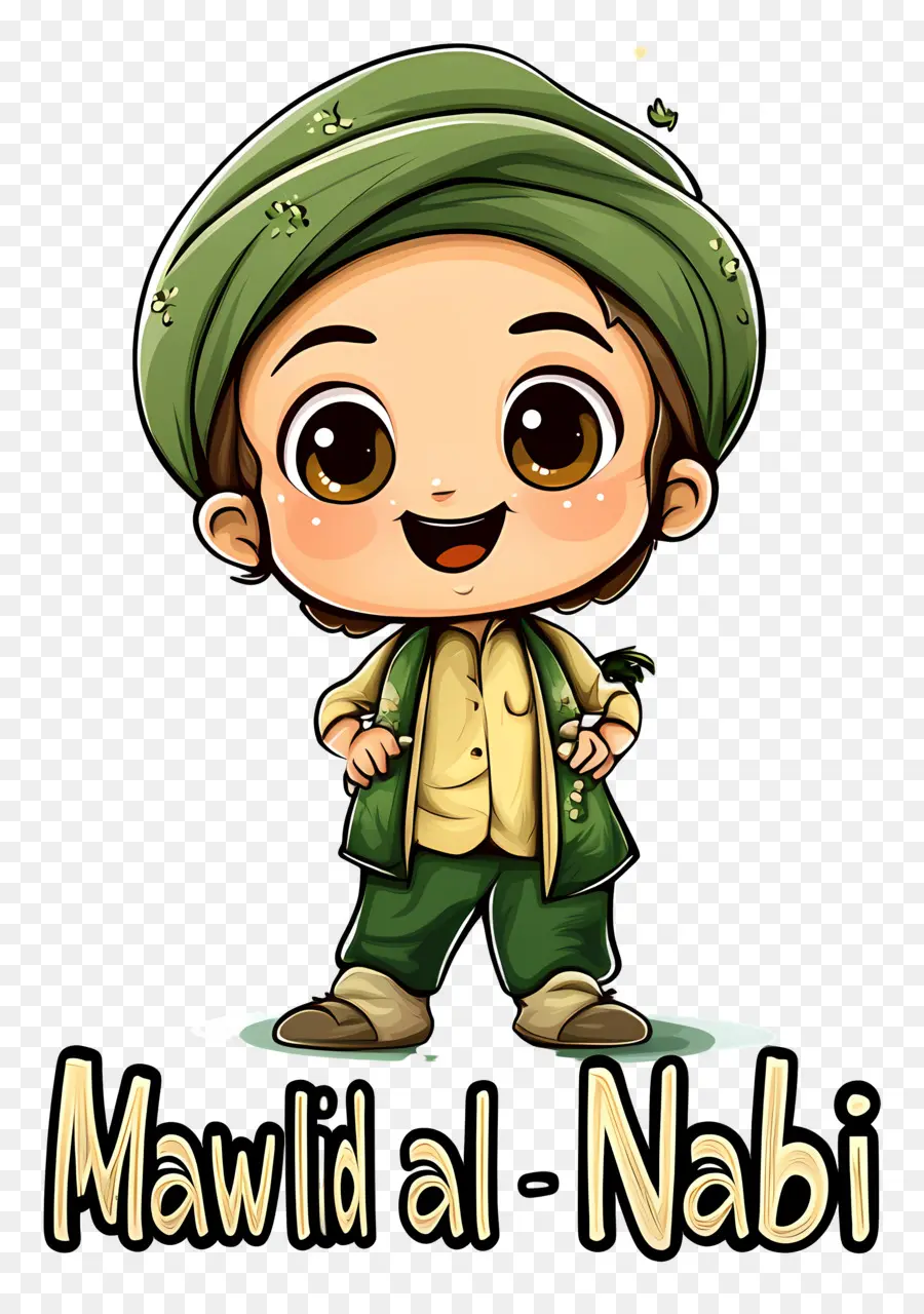 Mawlid Al Nabi，Menino Dos Desenhos Animados PNG