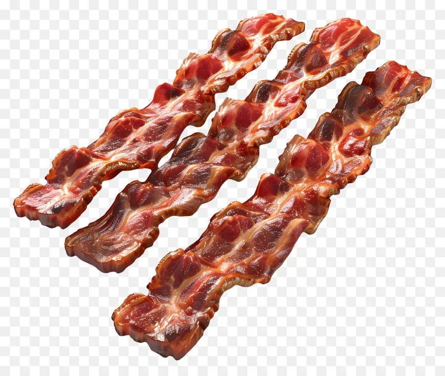 Tiras De Bacon，Bacon PNG