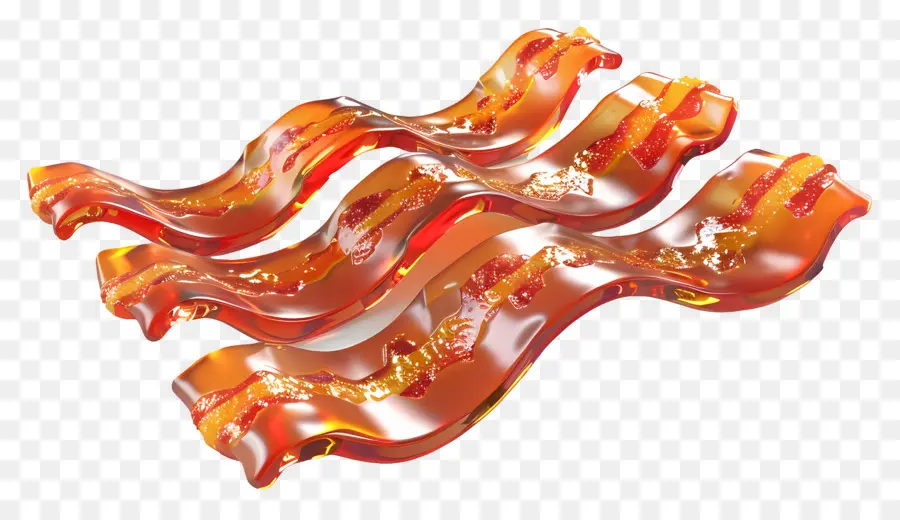 Tiras De Bacon，Bacon PNG