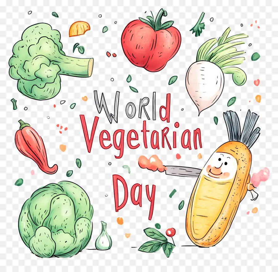 Dia Mundial Do Vegetariano，Vegetais PNG