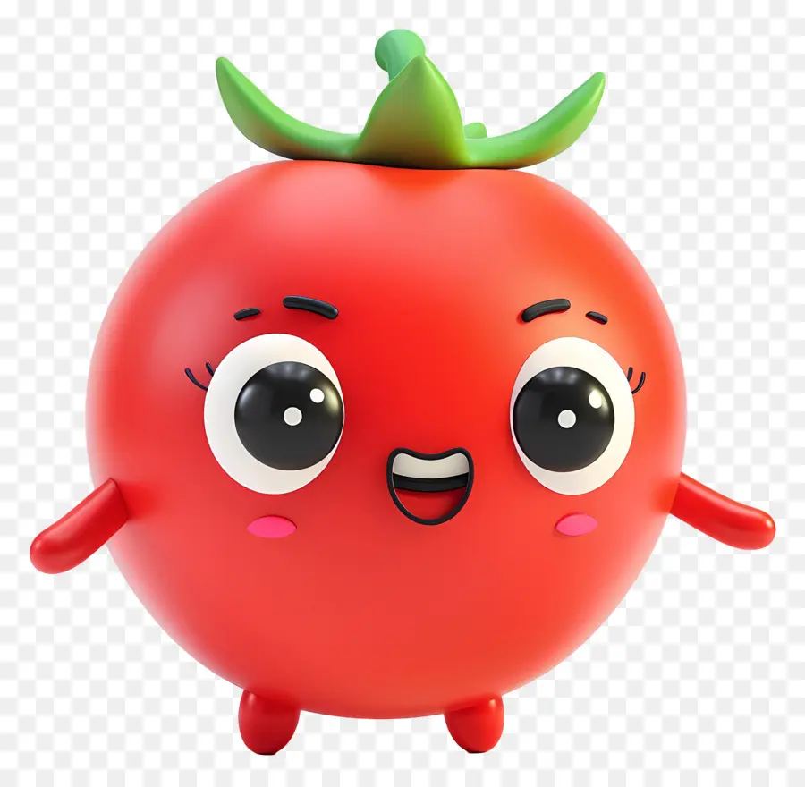 Tomate 3d，Tomate Vermelho PNG