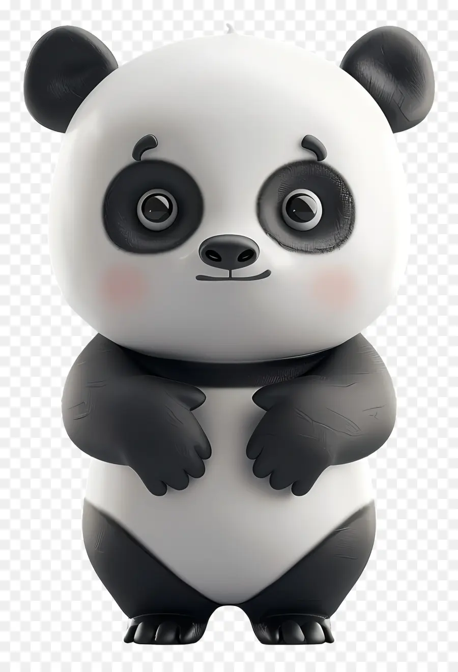 Panda，Estatueta De Panda PNG