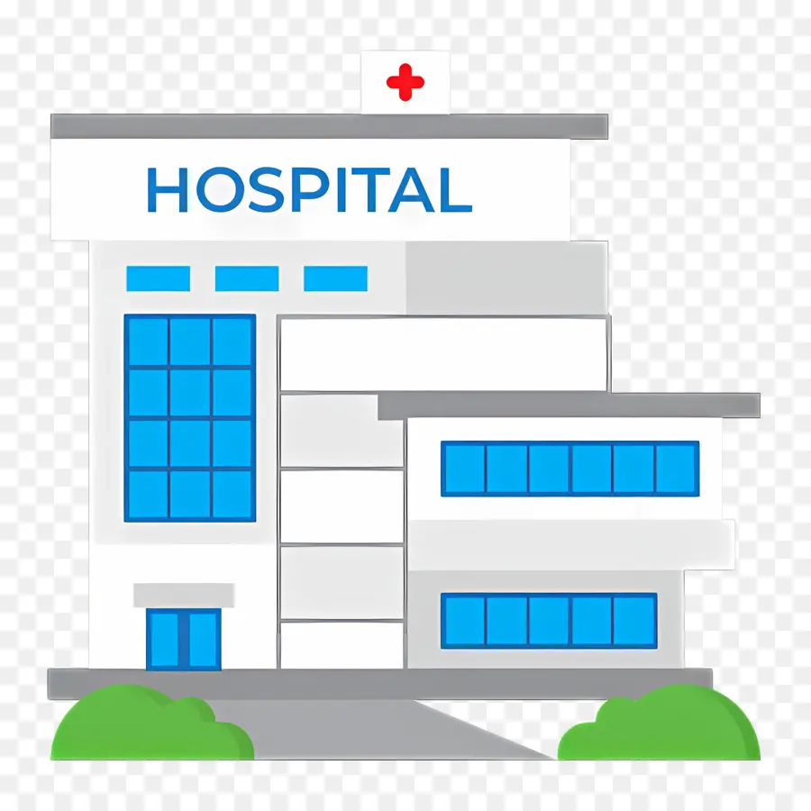 Hospital，Médico PNG