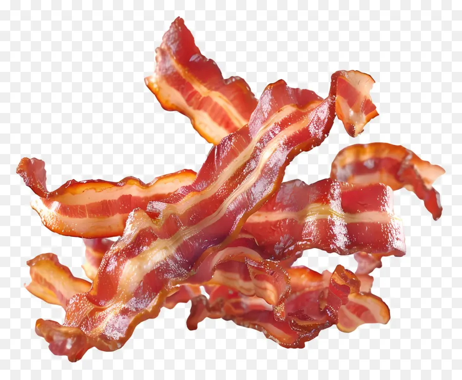 Tiras De Bacon，Carne PNG