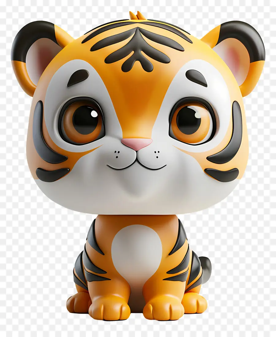 Tigre，Filhote PNG