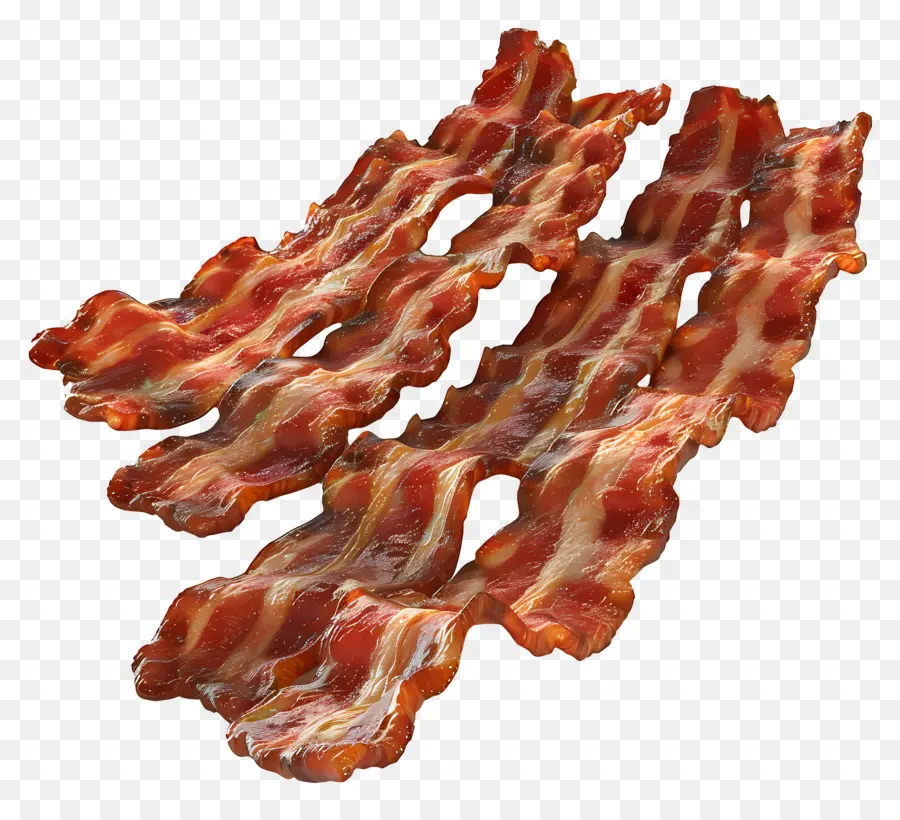 Tiras De Bacon，Bacon PNG