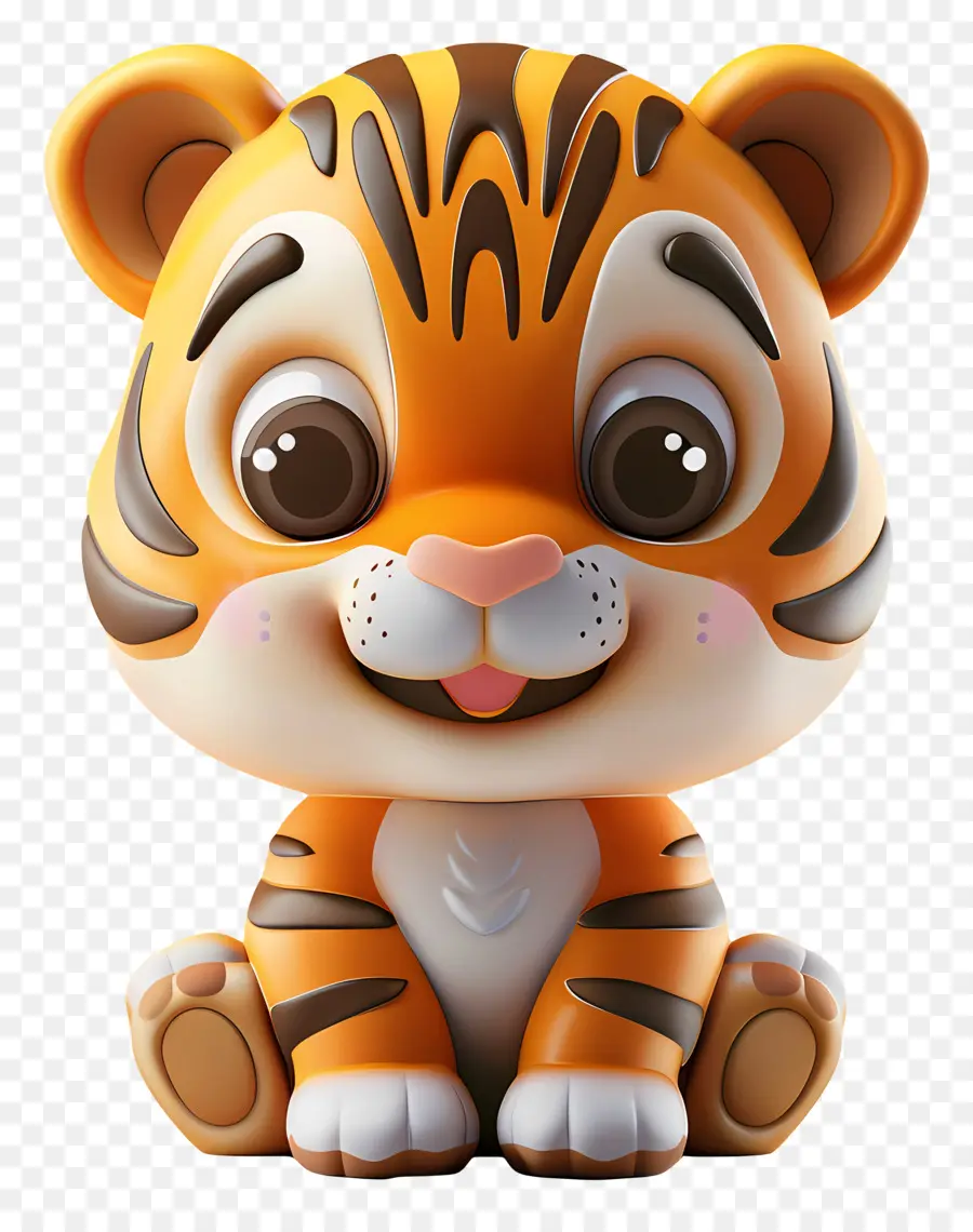 Tigre，Filhote PNG