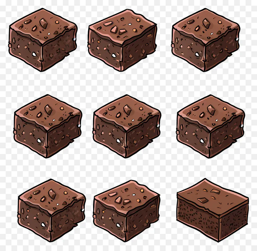 Brownies，Chocolate PNG