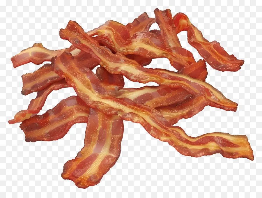 Tiras De Bacon，Carne PNG