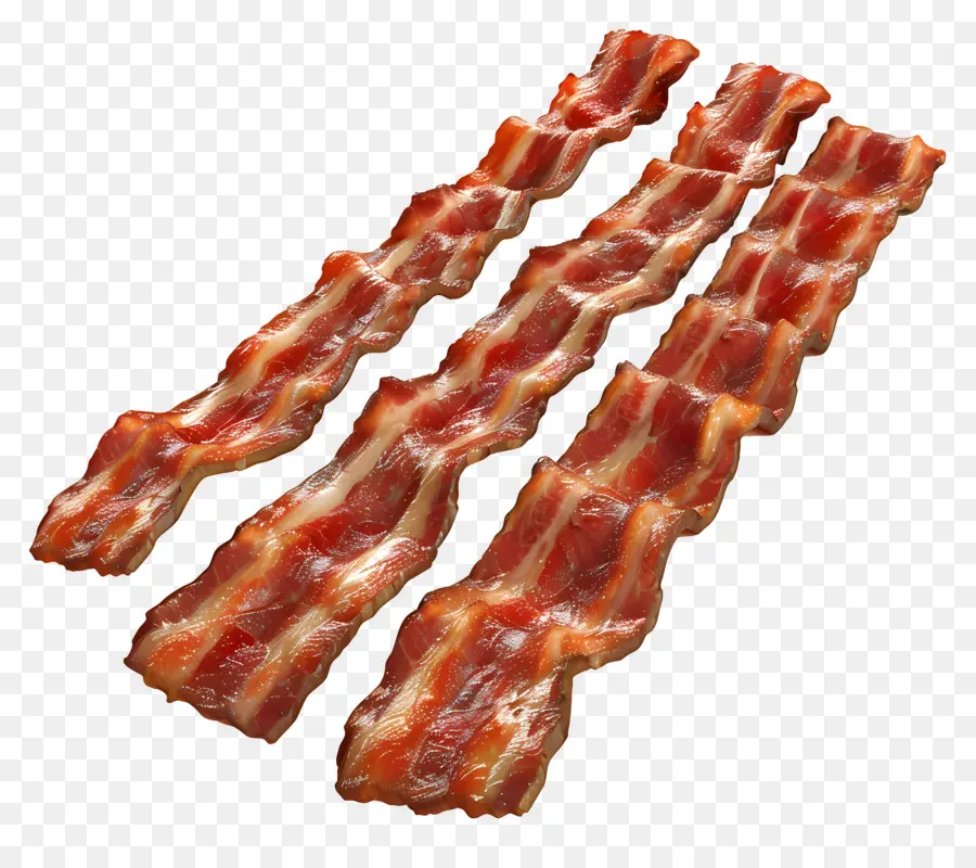 Tiras De Bacon，Bacon PNG