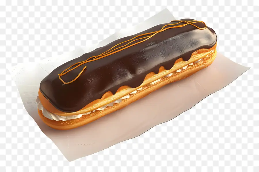 Éclair，Chocolate PNG