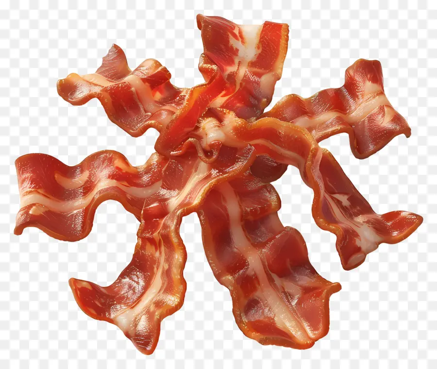 Tiras De Bacon，Bacon PNG