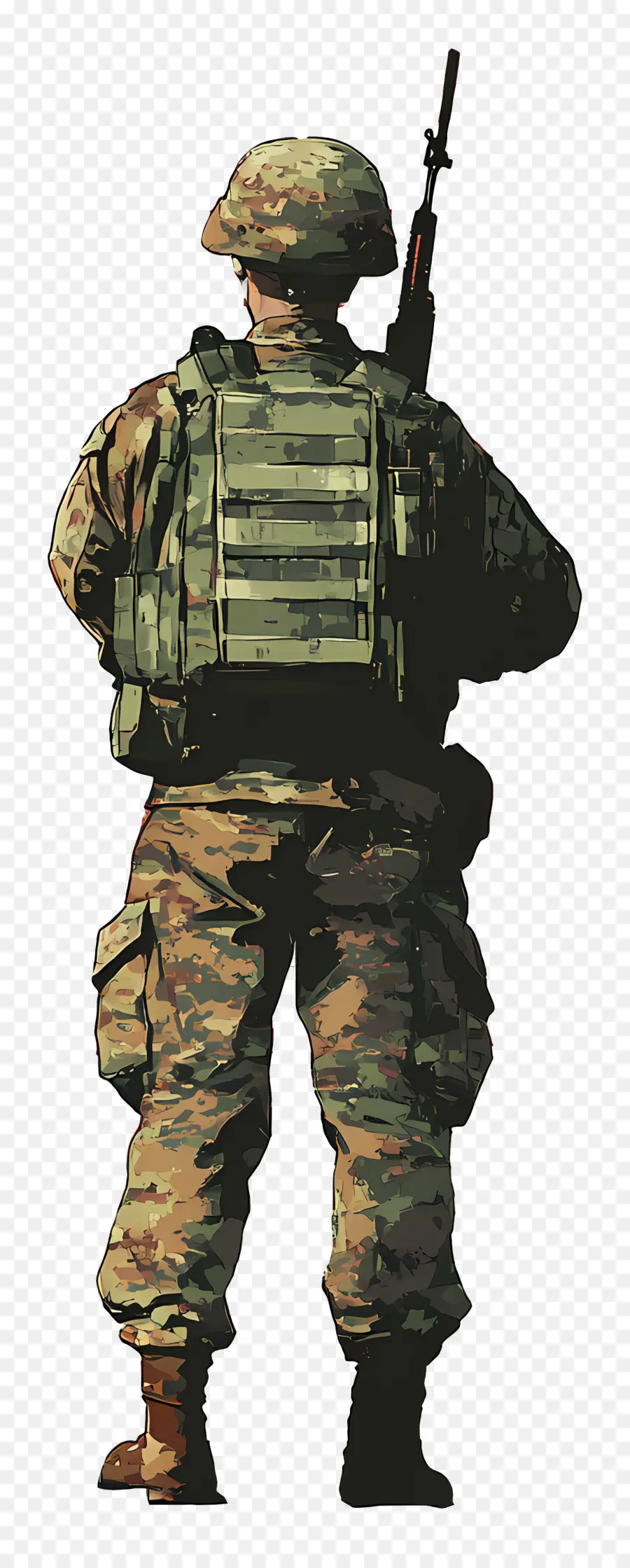 Patriota Dia，Soldado PNG