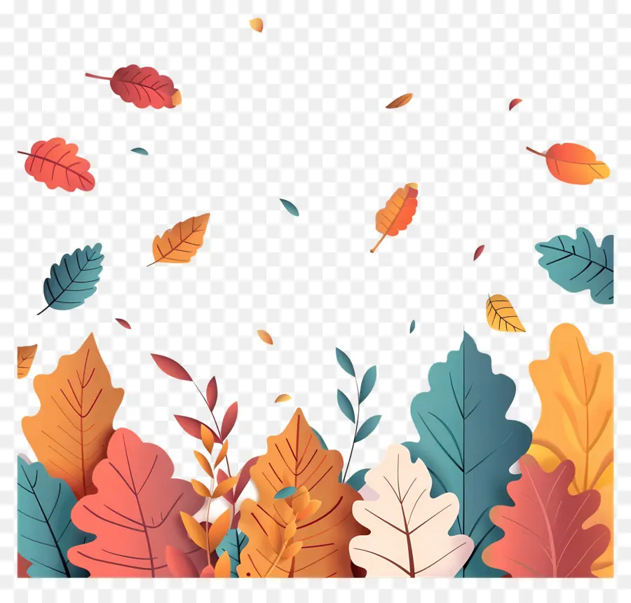 Autumn Leaves，Queda PNG