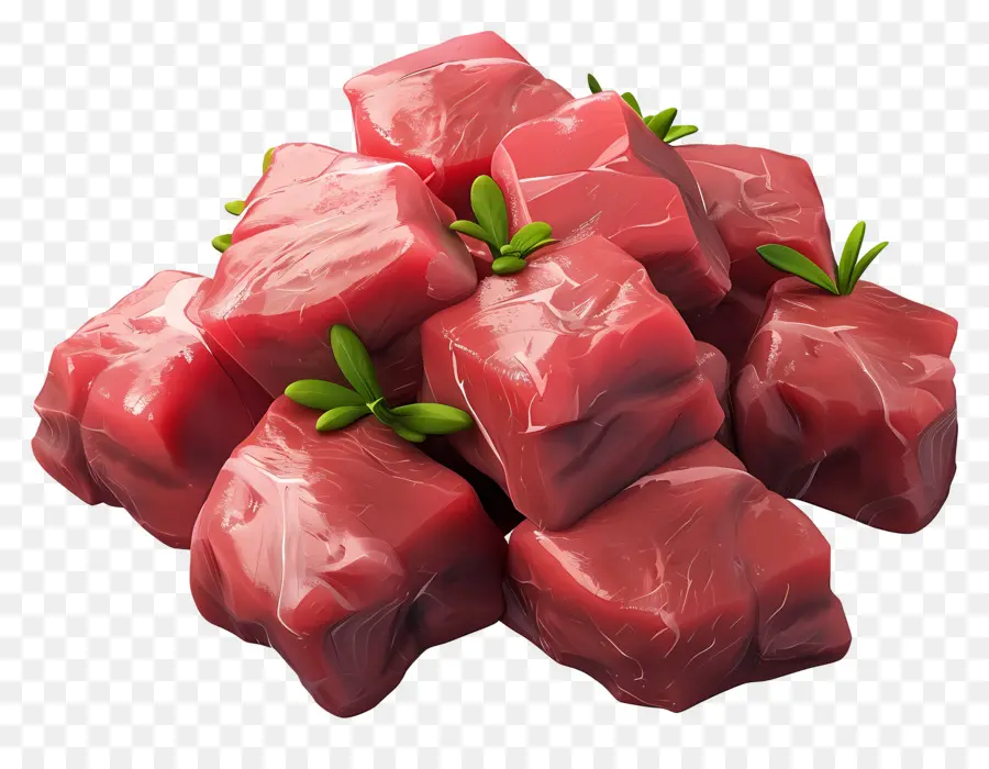 A Carne De Vaca，A Carne Crua PNG