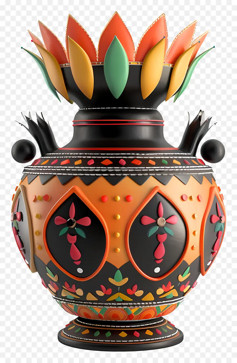 Kalash，Vaso Decorativo PNG