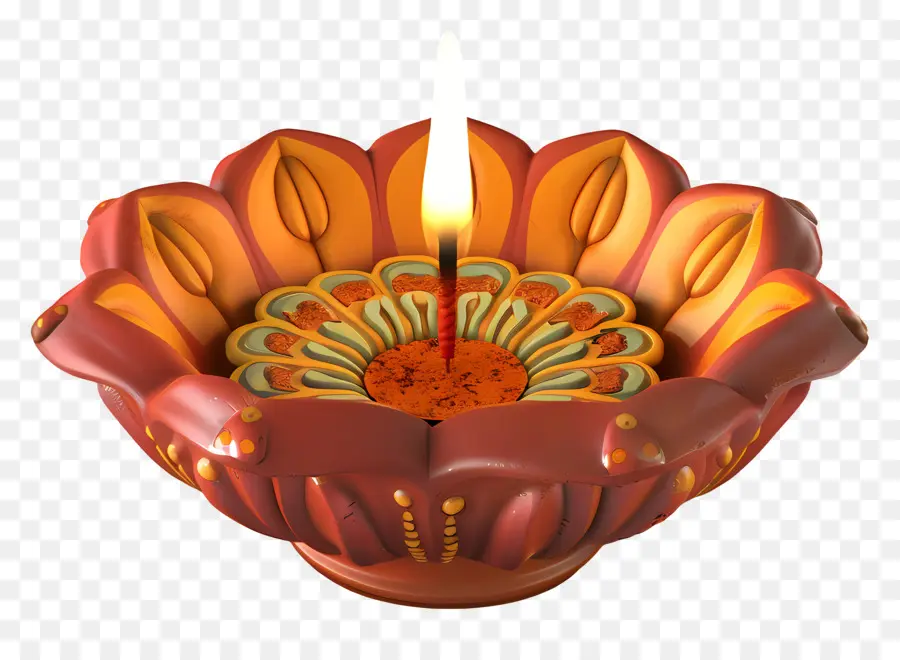 Diwali Diya，Lâmpada De Lâmpada PNG