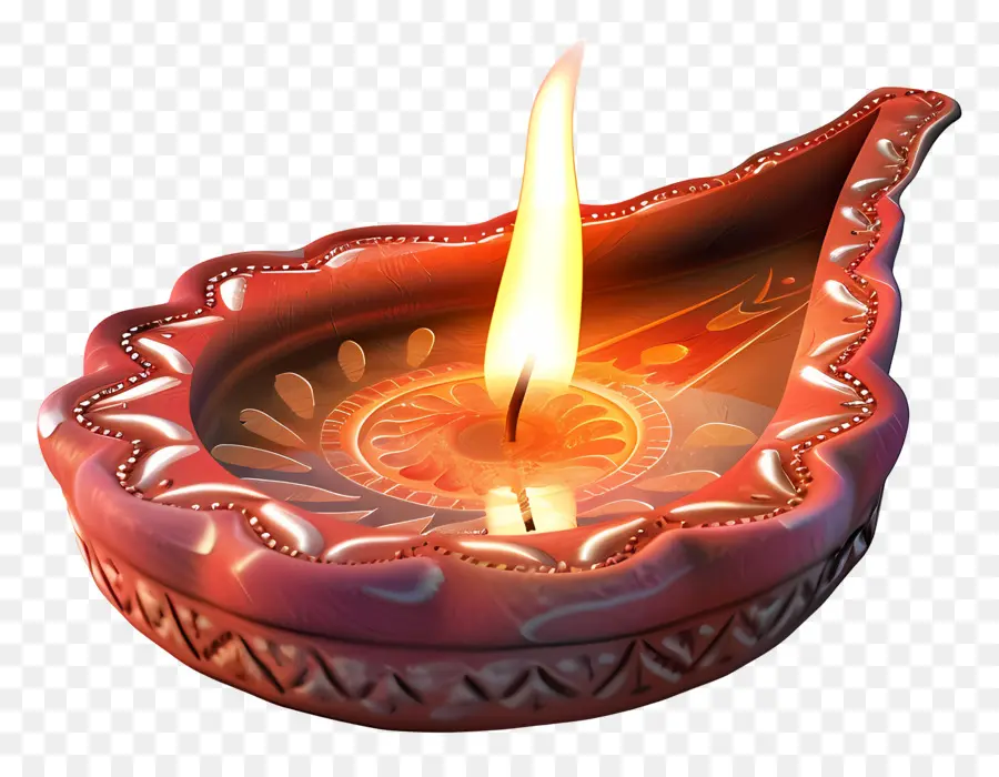 Diwali Diya，Lâmpada Decorativa PNG