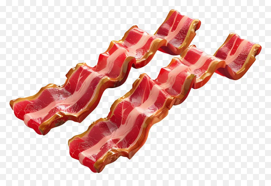 Tiras De Bacon，Bacon PNG