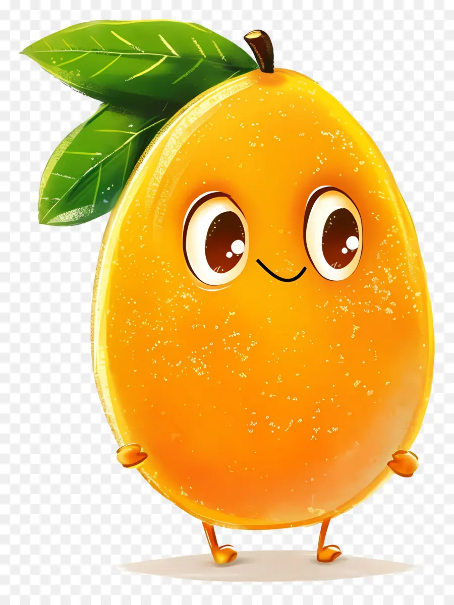 Manga De Desenho Animado，Laranja Sorridente PNG