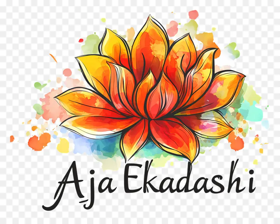 Aja Ekadashi，Lótus PNG