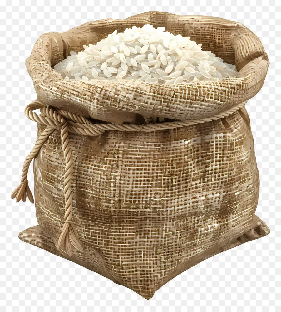 Grãos De Arroz，Saco De Arroz PNG