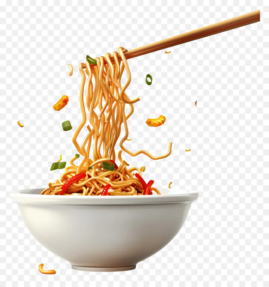 Chow Mein，Macarrão PNG