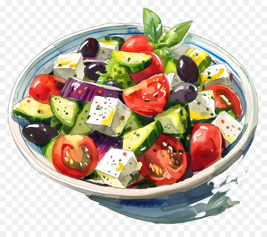 Salada Grega，Salada PNG