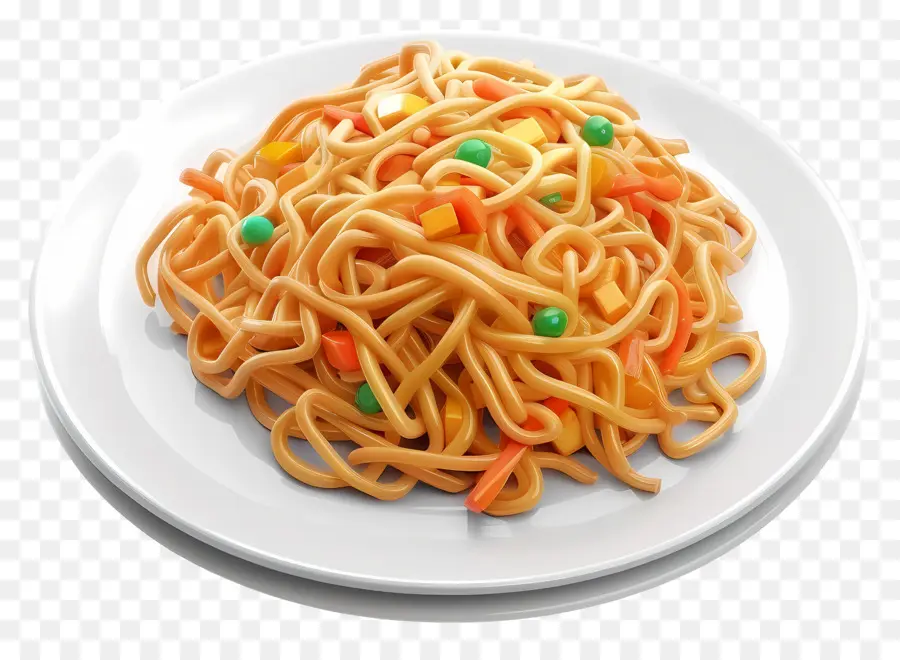 Chow Mein，Macarrão PNG