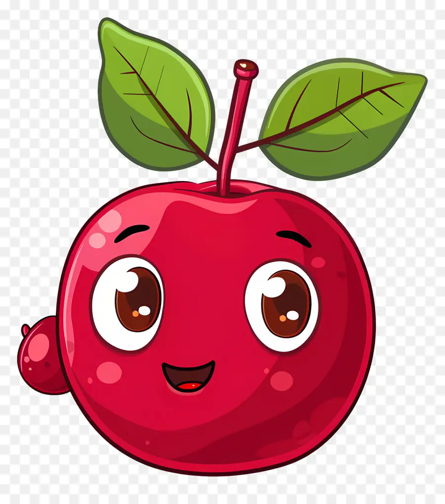 Cranberry De Desenho Animado，Maçã Vermelha PNG