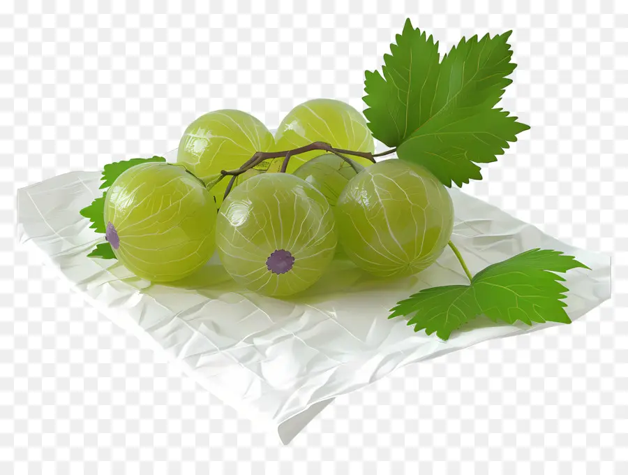 Groselha，Uvas Verdes PNG