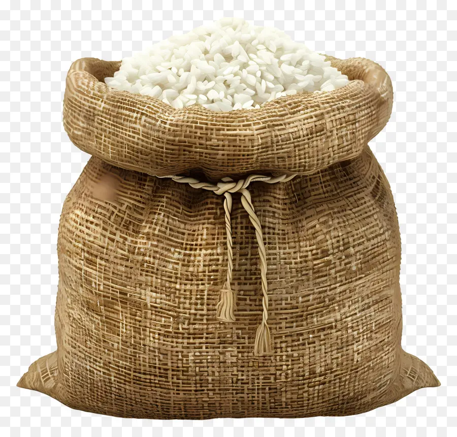 Grãos De Arroz，Saco De Arroz PNG