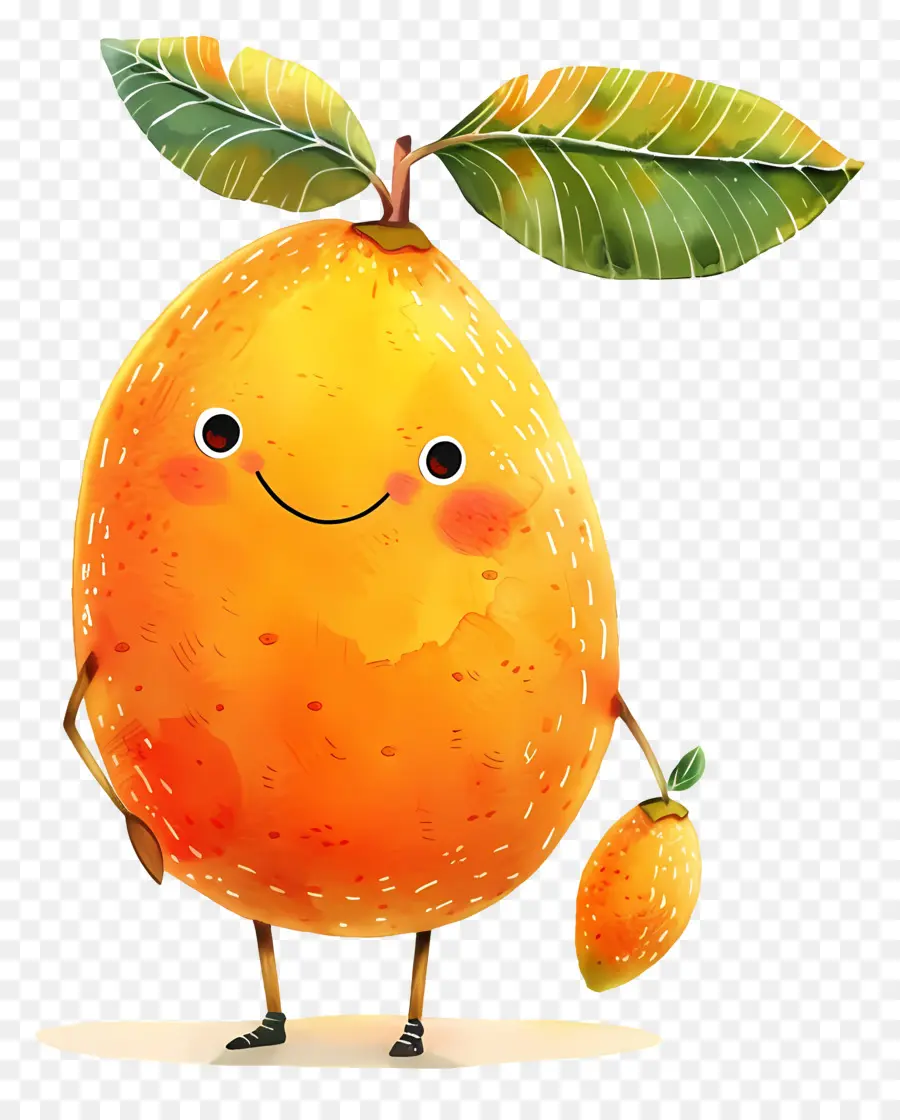 Manga De Desenho Animado，Fruta Laranja PNG