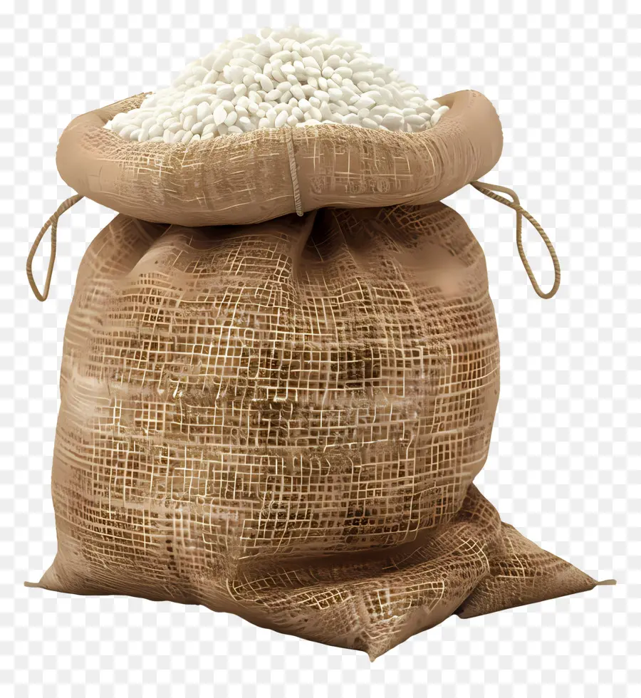 Grãos De Arroz，Saco De Arroz PNG