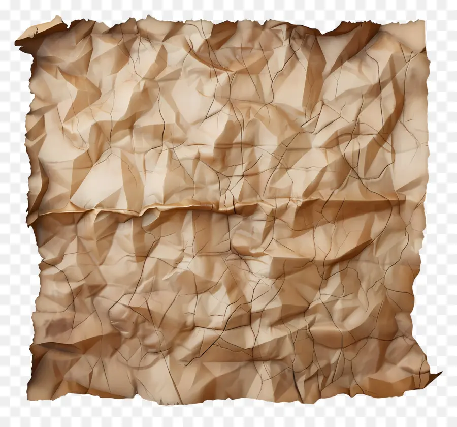 Papel Antigo Vintage，Papel Amassado PNG