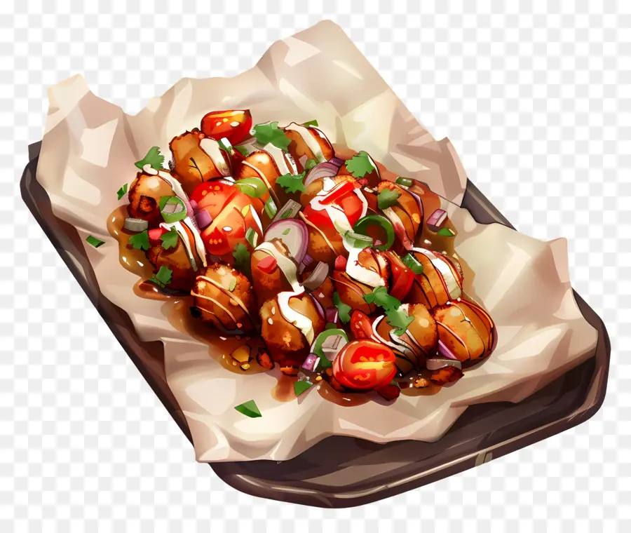 Chaat，Prato PNG