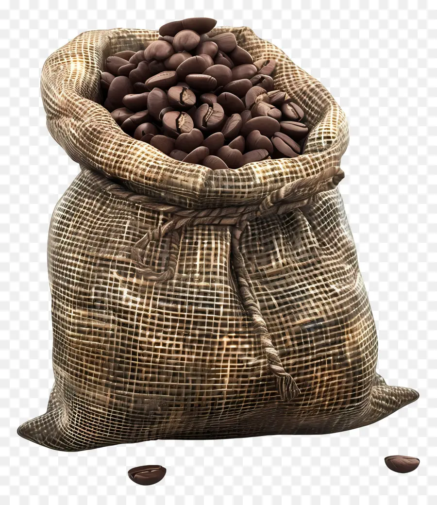 Grãos De Café，Bolsa PNG