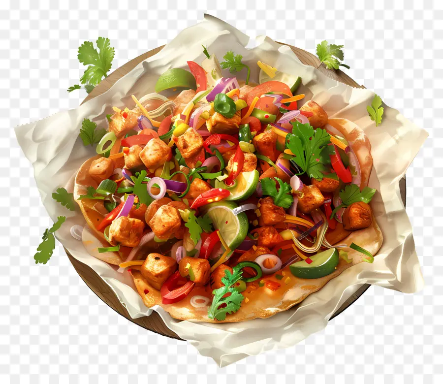 Chaat，Prato PNG