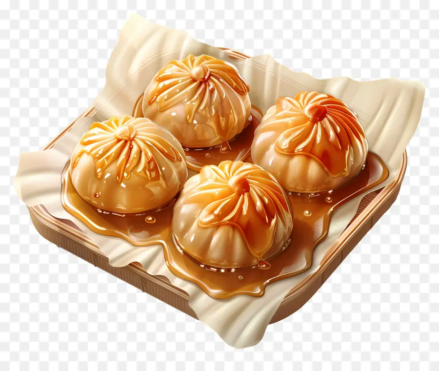 Baozi，Bolinhos De Caramelo PNG