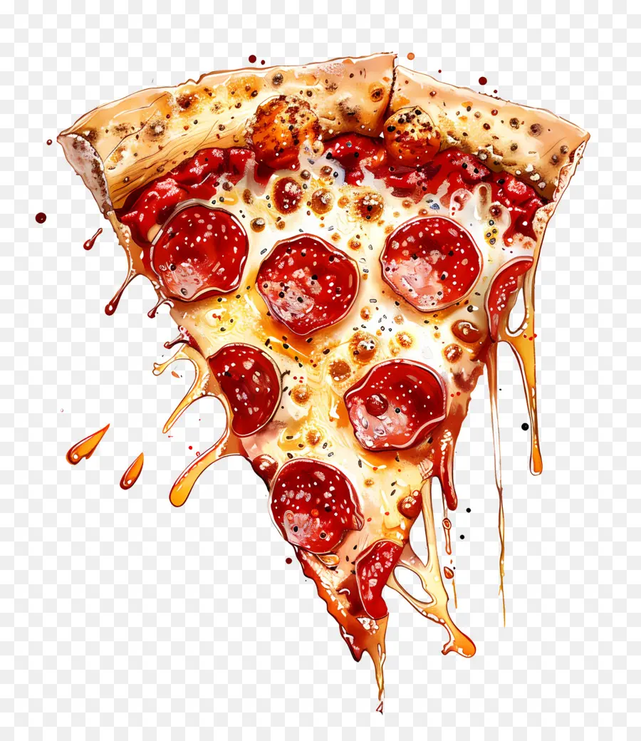 Fatia De Pizza，Queijo PNG