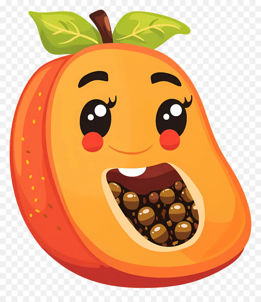 Papaia De Desenho Animado，Fruta PNG