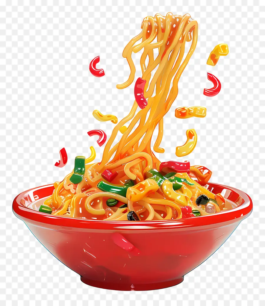 Chow Mein，Macarrão PNG