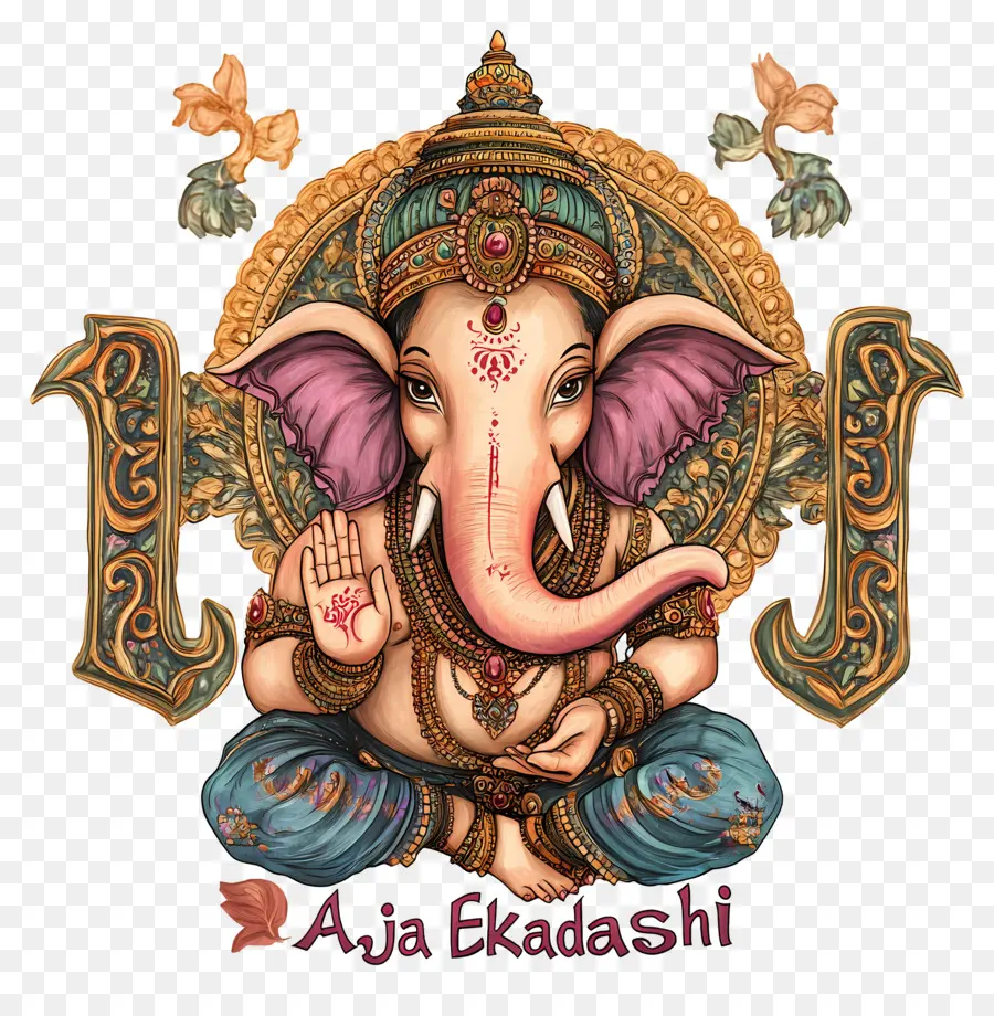 Aja Ekadashi，Ganesha PNG