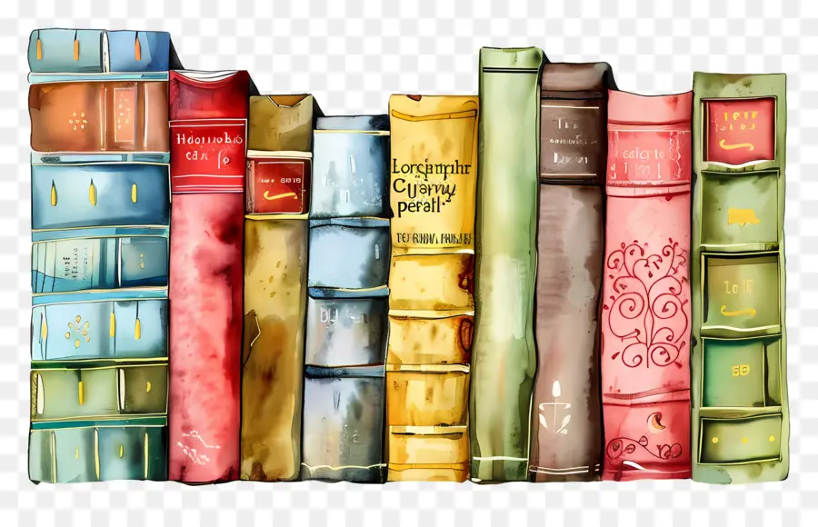 Fileira De Livros，Livros PNG