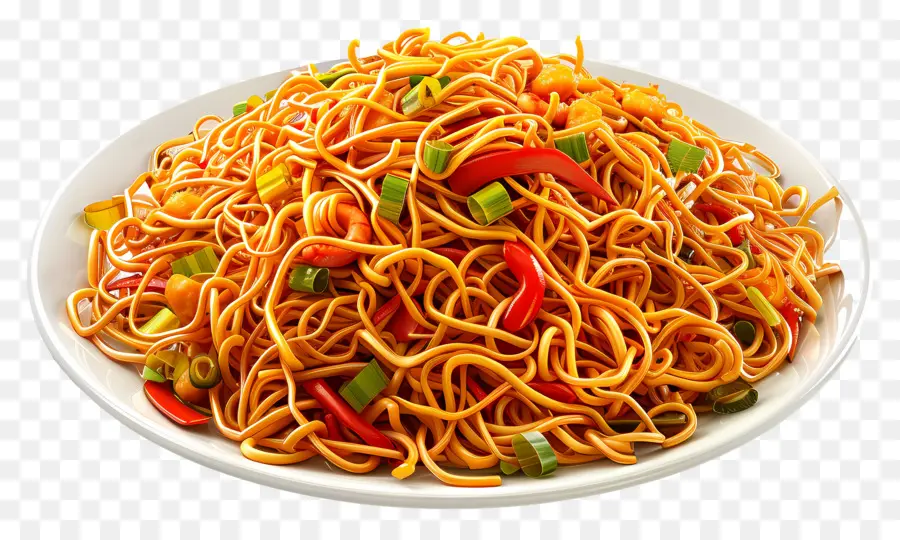 Chow Mein，Macarrão PNG