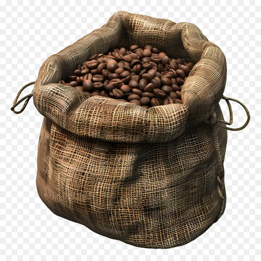 Grãos De Café，Bolsa PNG