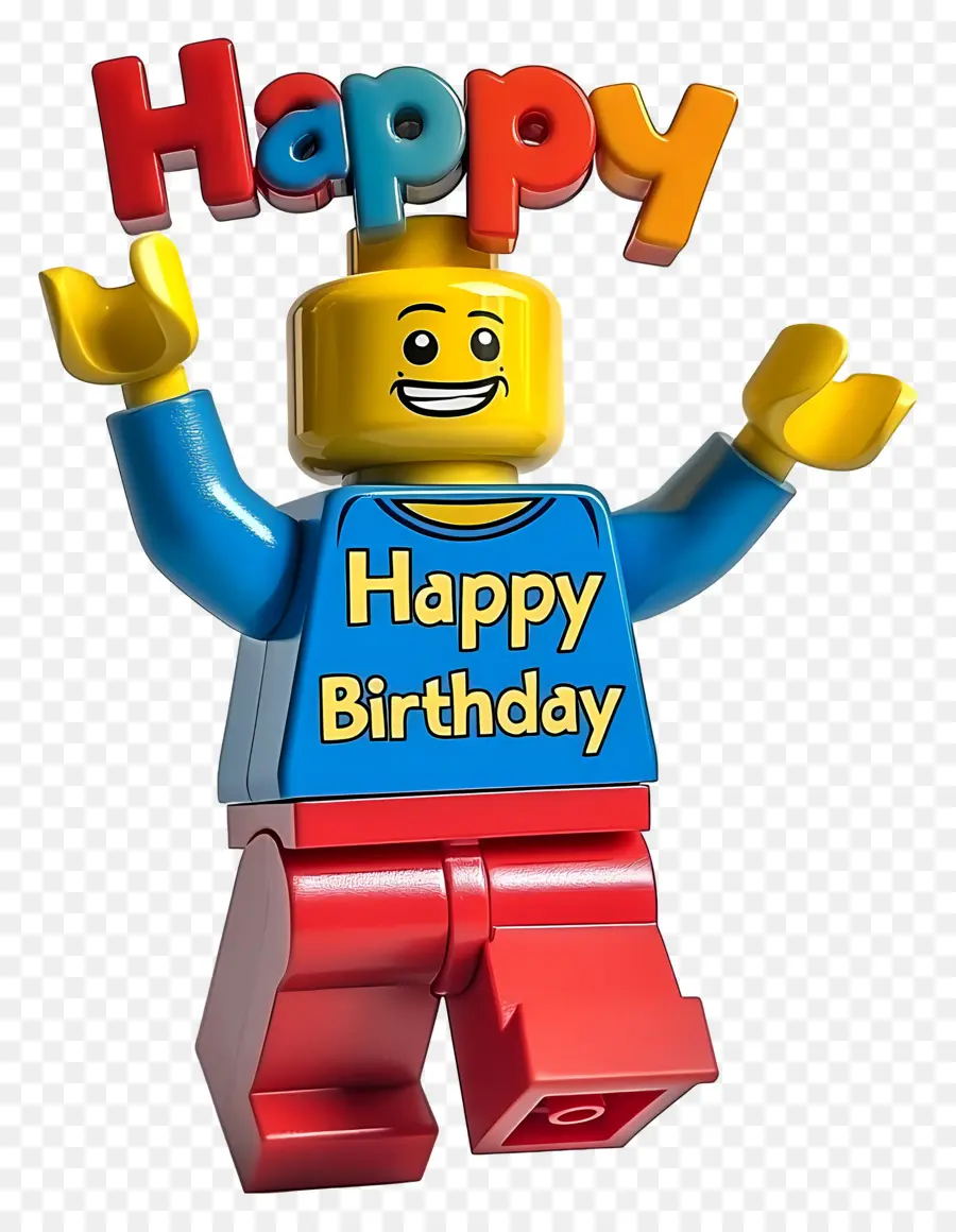 Feliz Aniversário，Figura De Aniversário Lego PNG