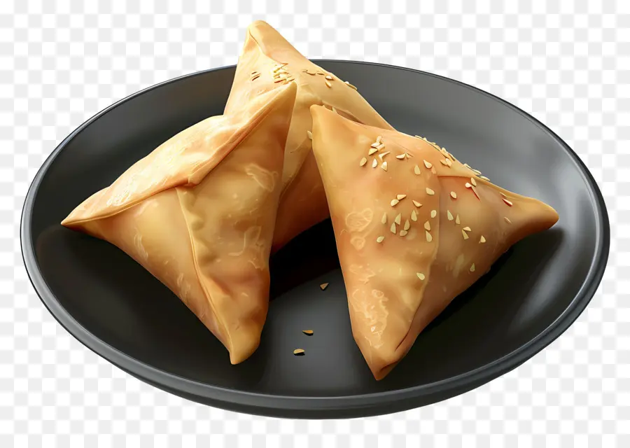 Samosa，Samosas Fritas PNG